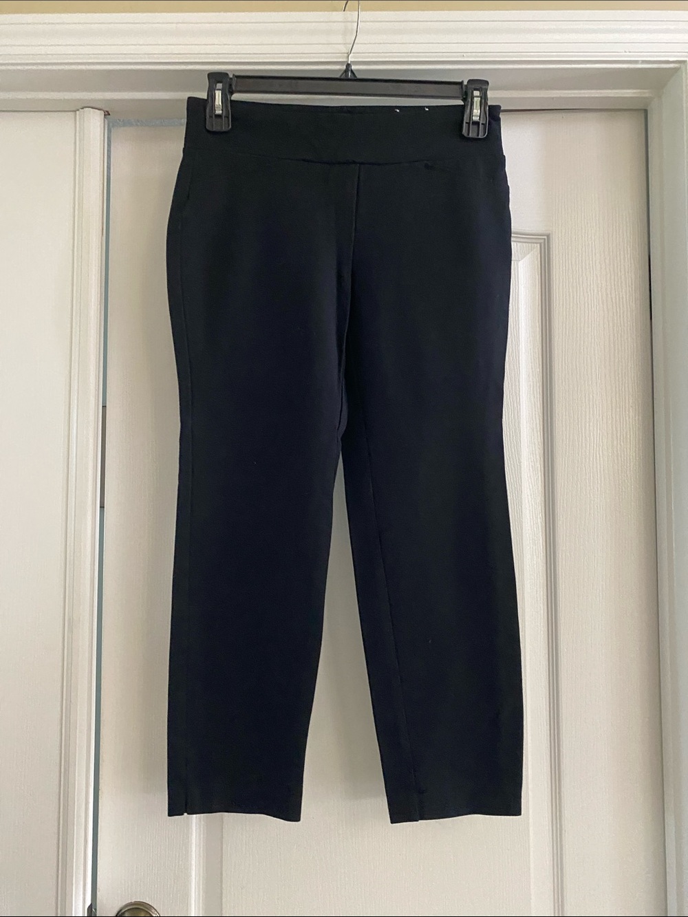 Charter Club Black Cambridge Slim Pants
